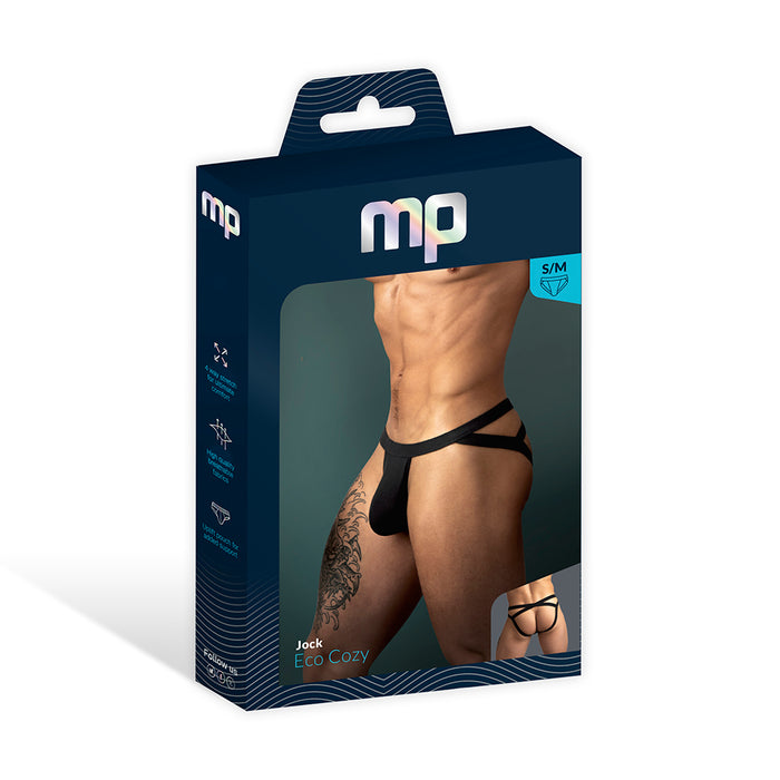 Male Power Eco Cozy Jock Black L/XL