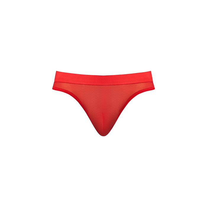 Male Power Mesh 2.0 Bong Thong Red S/M