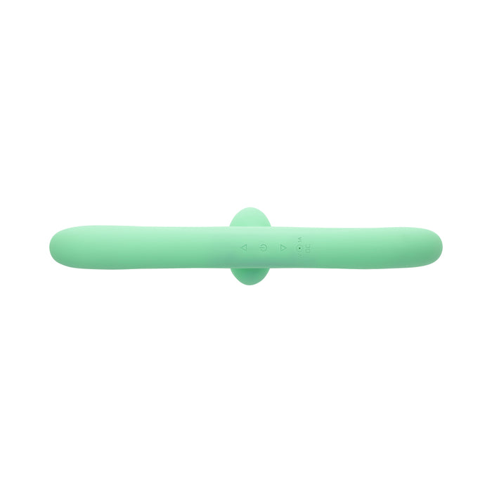 Evolved Meet Me Halfway Double Ended Vibrator Green