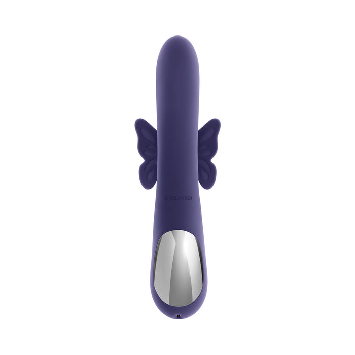 Evolved Wings Of Frenzy Thrusting Butterfly Dual Stimulator Purple