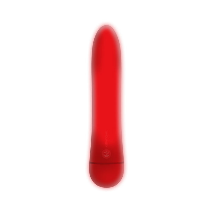 Evolved Luma Glowing Vibrator White/Multi-Color