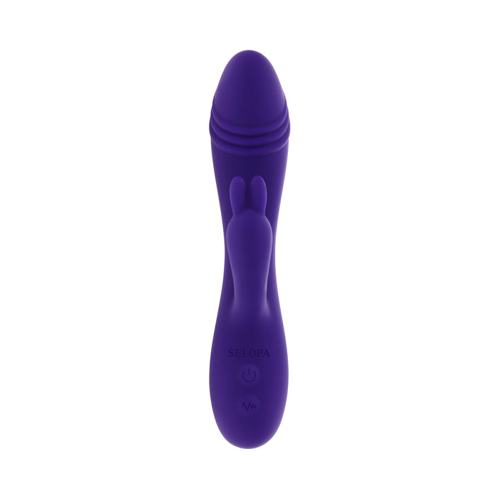 Selopa Triple Tickle 3-Point Stimulation Vibrator Purple