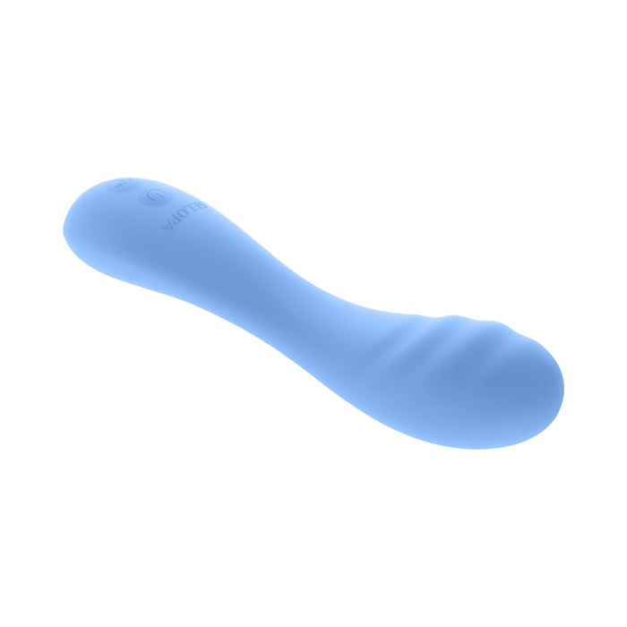 Selopa Hit The Mark Curved-Shaft Vibrator Blue