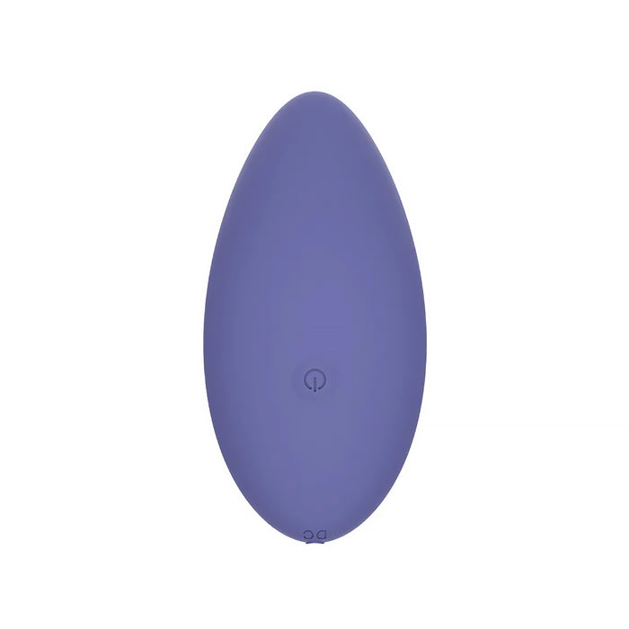 Spectrum Essentials Rechargeable Silicone Compact External Vibrator Purple