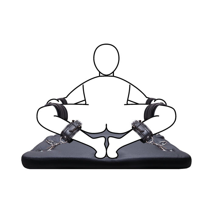 Prowler RED Bondage Board with Restraints