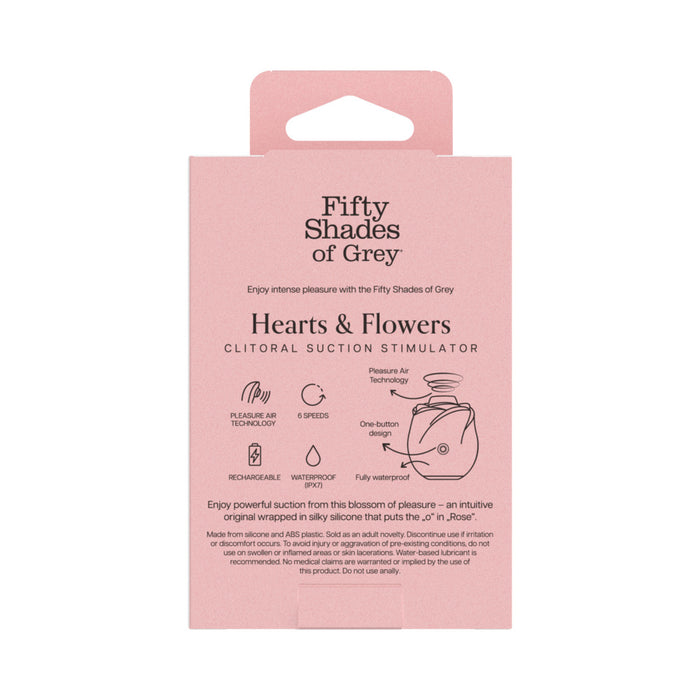Fifty Shades of Grey Hearts & Flowers Rose 2.0