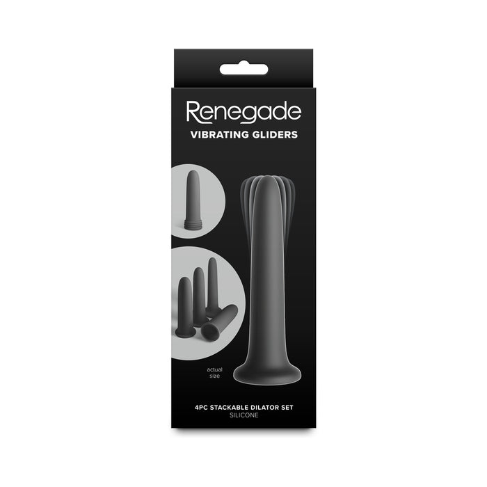 Renegade Vibrating Dilators Black