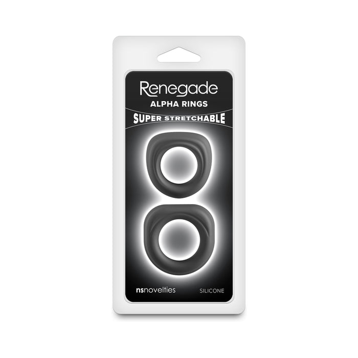 Renegade Alpha Rings Black