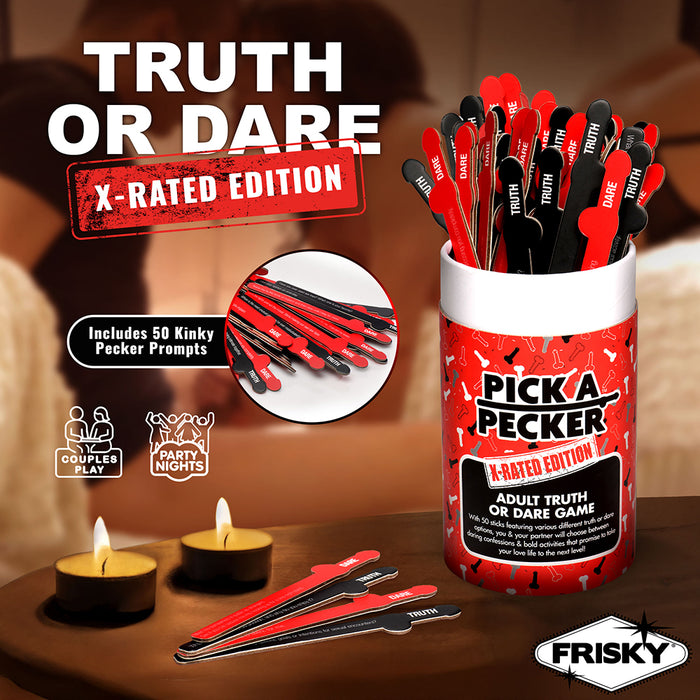 Pick A Pecker Adult Truth or Dare X-Rated Edition