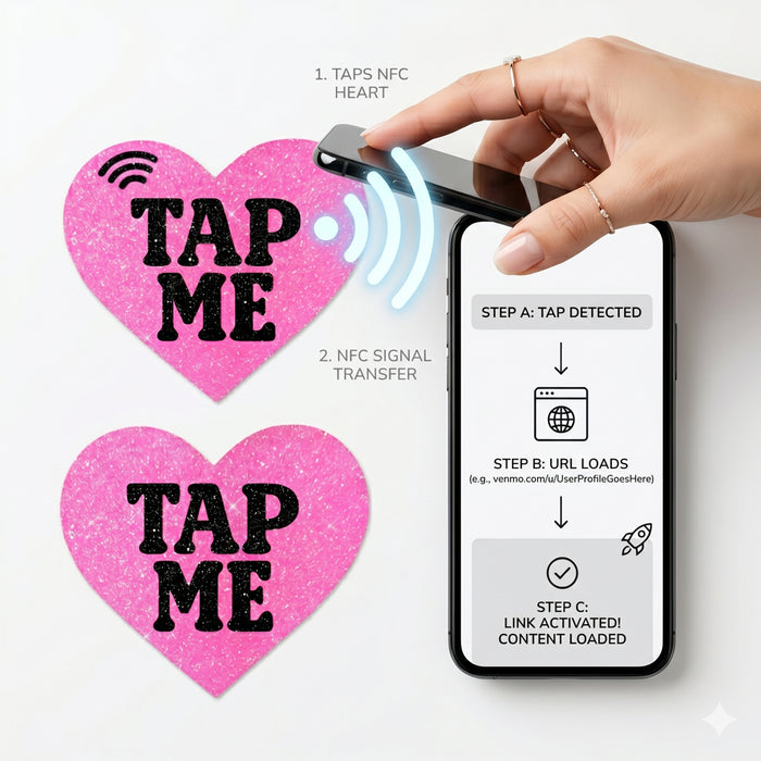 Neva Nude Tap Me Pink X Smart NFC Pasties