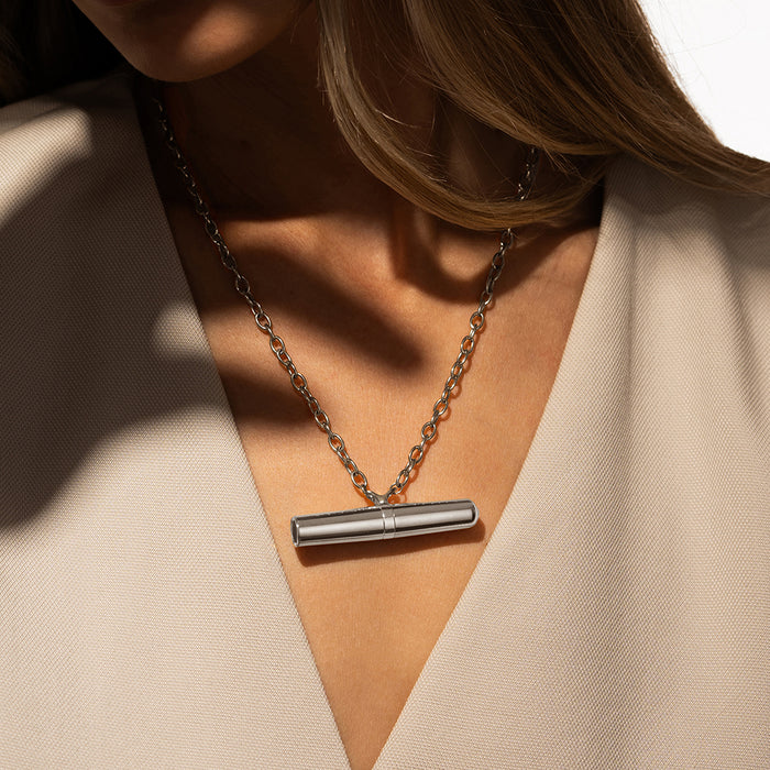 Crave Tease Collection (Necklace + Ring) Silver