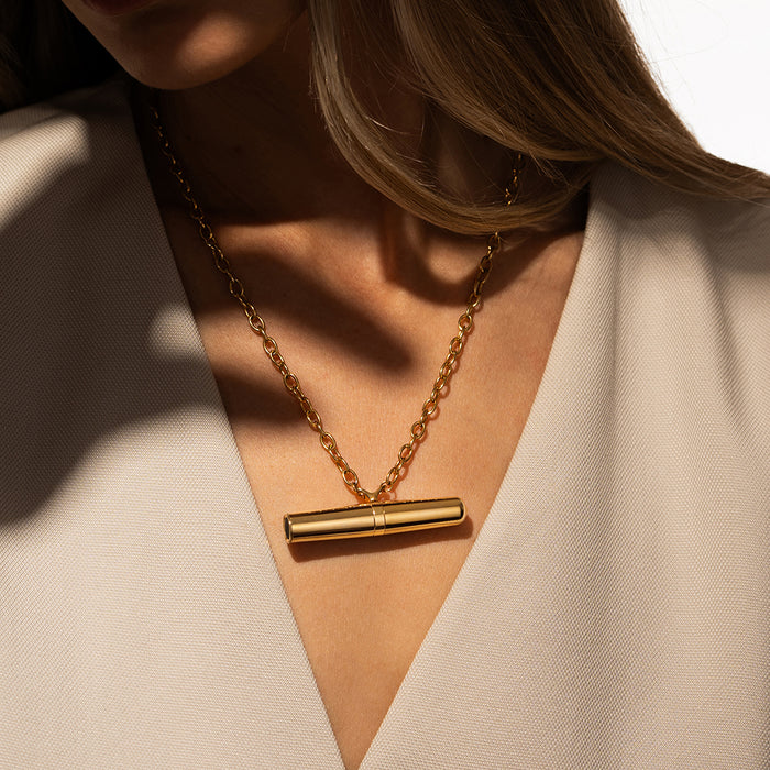 Crave Tease Necklace Gold
