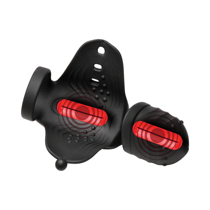 JOCK Advanced Helmet Humper Gyrating&Vibrating Silicone Masturbator