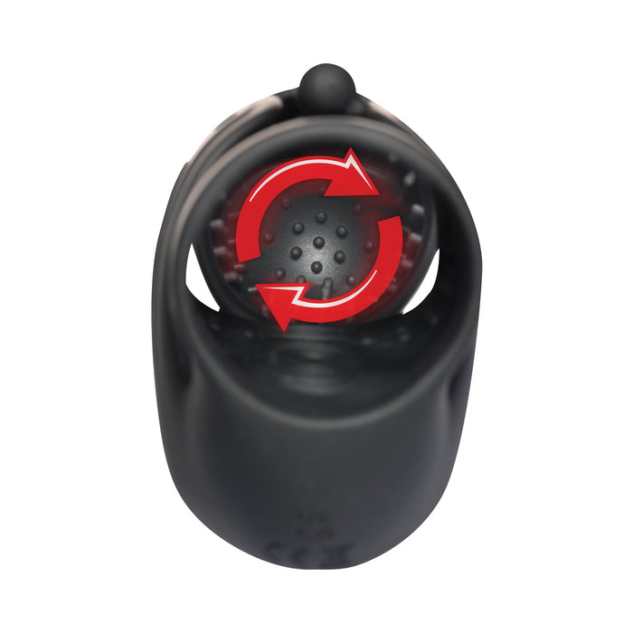 JOCK Advanced Helmet Humper Gyrating&Vibrating Silicone Masturbator