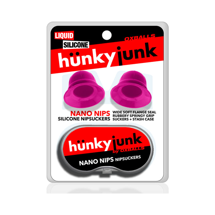 Hunkyjunk Nano Nips "Just The Tip" Nipple-Nubs Pink Silicone