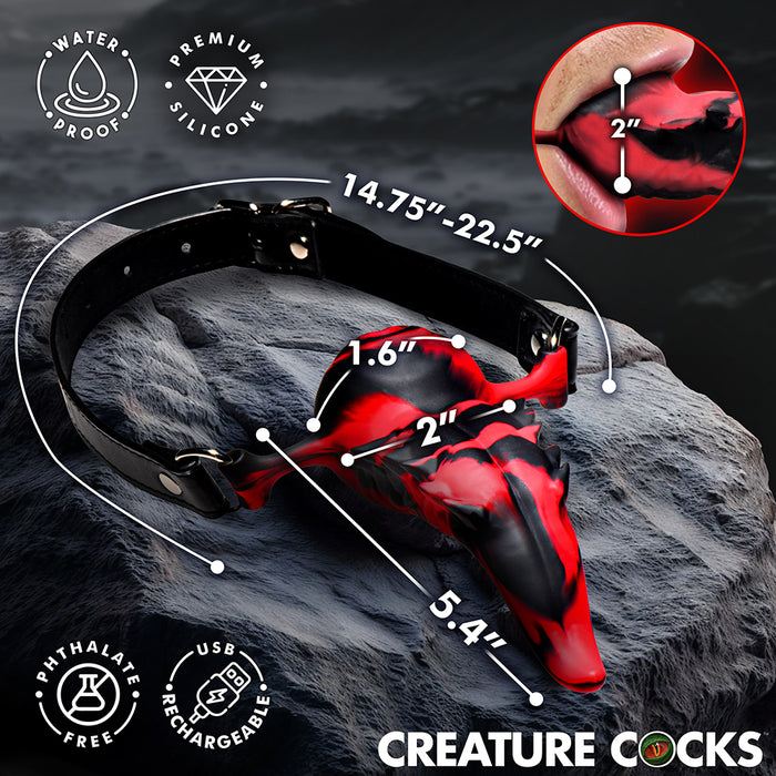 Creature Cocks Demon's Tongue Vibrating Oral Enhancer