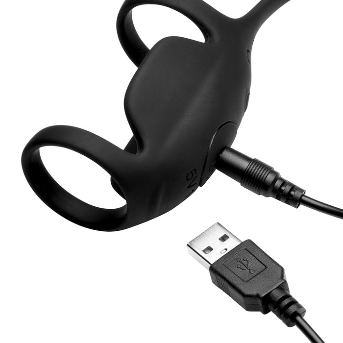 JOCK Enhancers Blitz Vibrating Penis Sleeve C-Ring with Remote