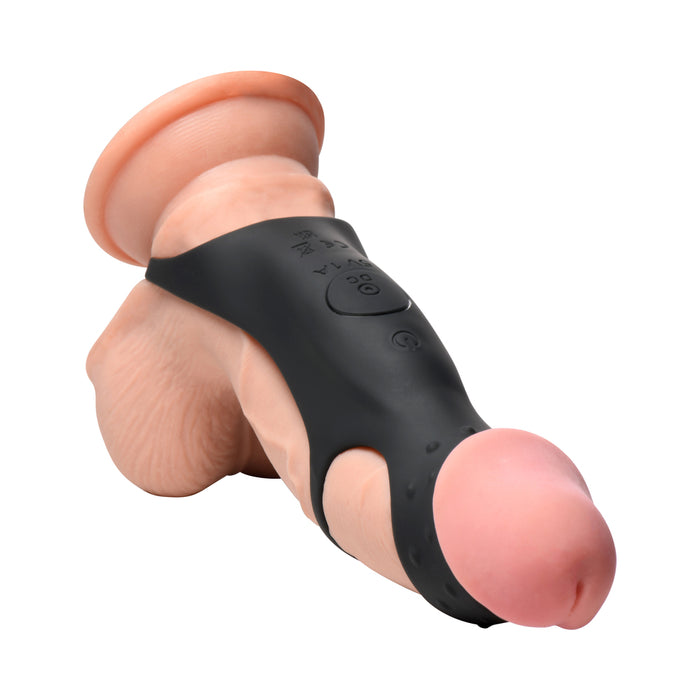 JOCK Enhancers Rush Vibrating Penis Sleeve C-Ring with Remote