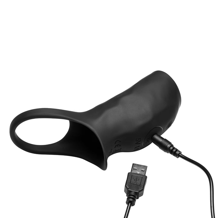 JOCK Enhancers Surge Vibrating Penis Sleeve C-Ring with Remote