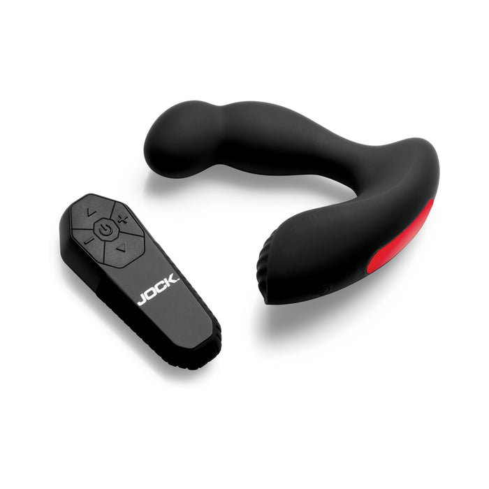 JOCK Enhancers P-Force Milking Silicone Prostate Vibrator with Remote