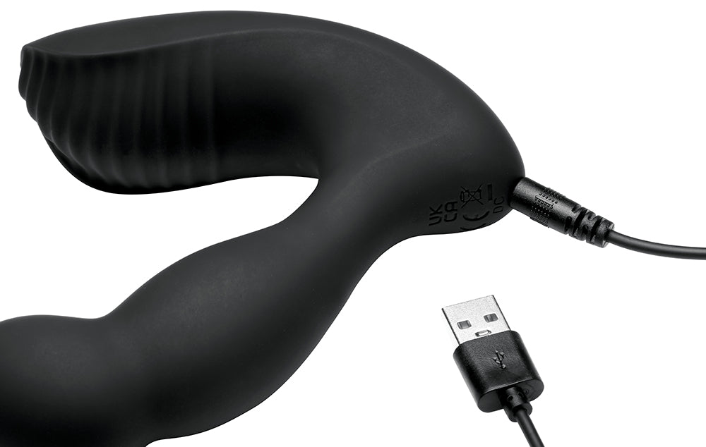 JOCK Enhancers P-Force Milking Silicone Prostate Vibrator with Remote