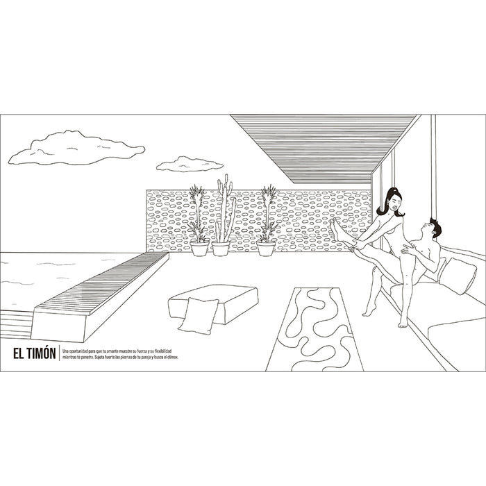 Kama Sutra Coloring Book: Libro para colorear (Spanish Edition)