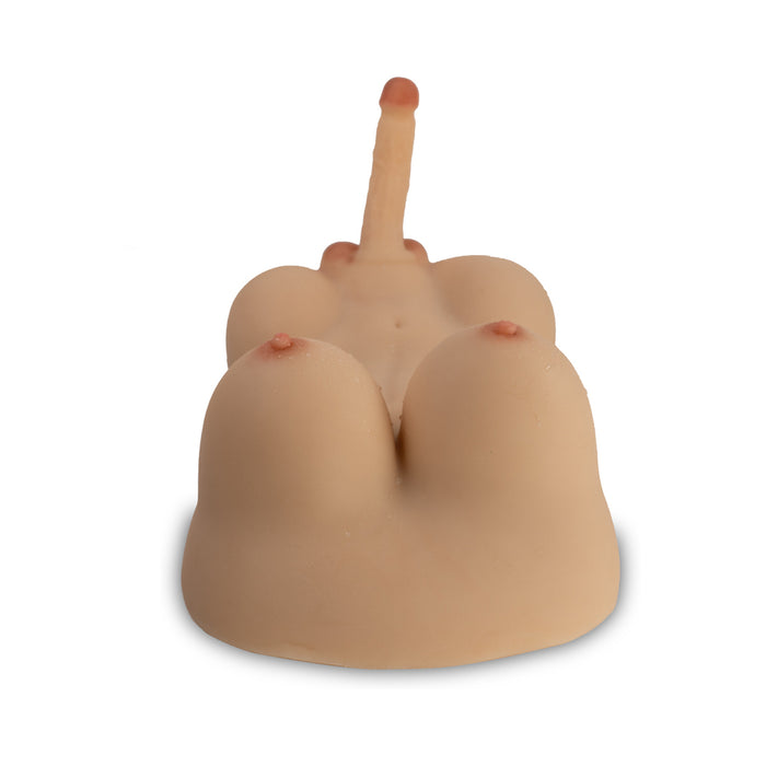 Camtoyz Raw Torso Transexual Rupol Piel Clara Beige