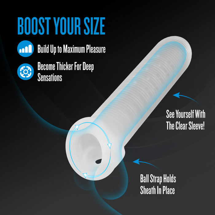 Performance Plus Stoic Silicone Penis Sheath Large