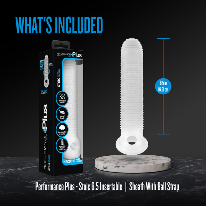 Performance Plus Stoic Silicone Penis Sheath Large