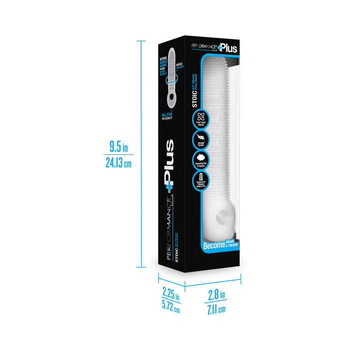 Performance Plus Stoic Silicone Penis Sheath Large