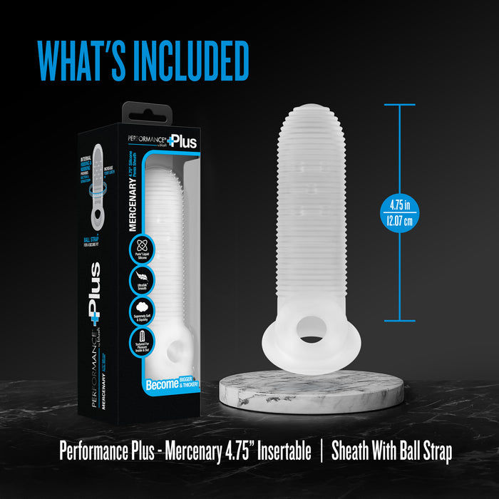 Performance Plus Mercenary Silicone Penis Sheath Small