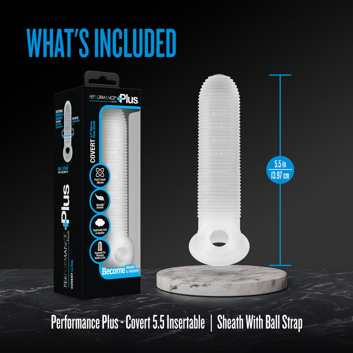 Performance Plus Covert Silicone Penis Sheath Medium