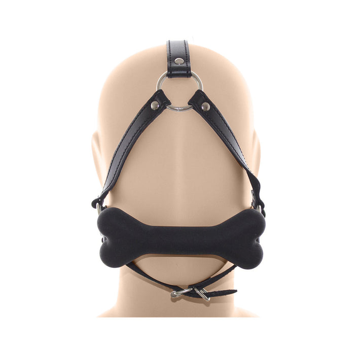 Ple'sur Face Harness Dog Bone Gag