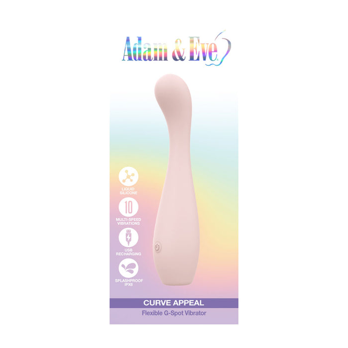 Adam & Eve Curve Appeal Flexible G-Spot Vibrator