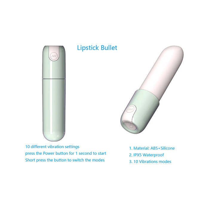 Adam & Eve Lip Plumper Discreet Lipstick Vibrator
