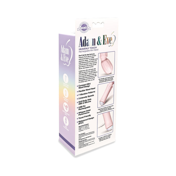 Adam & Eve Heavenly Touch Rechargeable Mini Wand