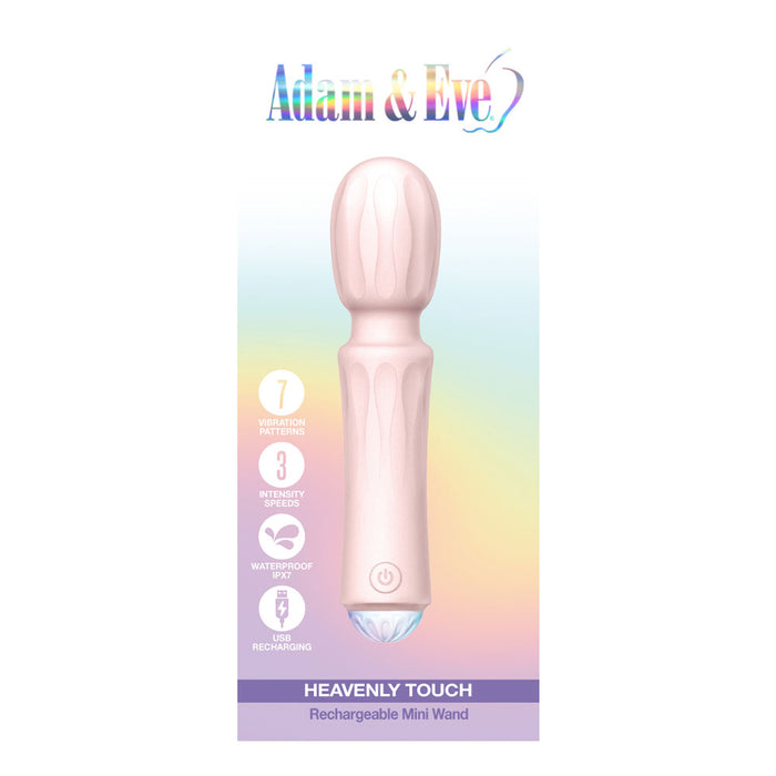 Adam & Eve Heavenly Touch Rechargeable Mini Wand