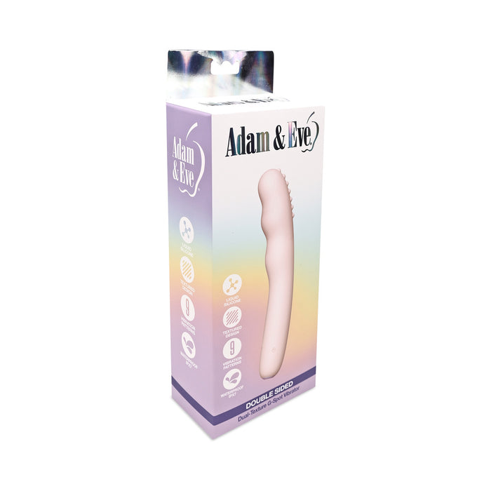 Adam & Eve Double Sided Dual-Texture G-Spot Vibrator