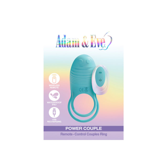 Adam & Eve Power Couple Remote Control Couples Ring
