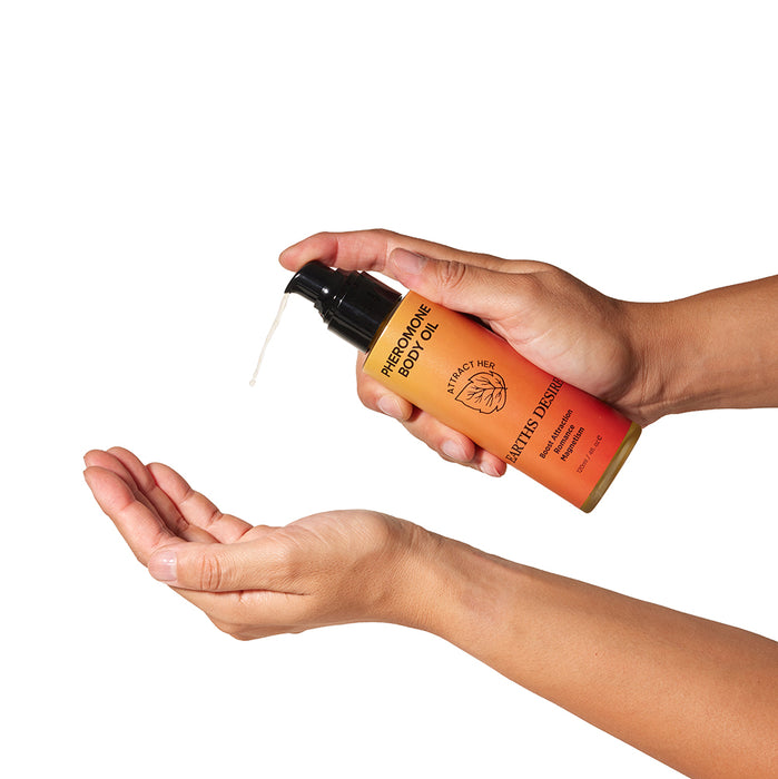 Eye of Love Pheromone Body Oil Attract Her Earth's Desire 4 oz. Pump
