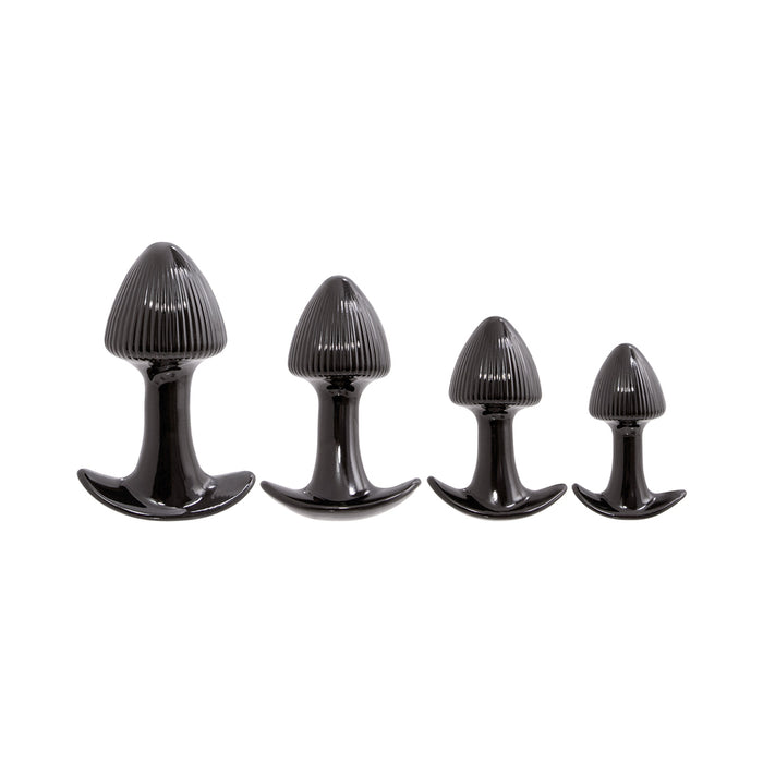 Walk Around Trainer Plugs 4-Piece Set Black