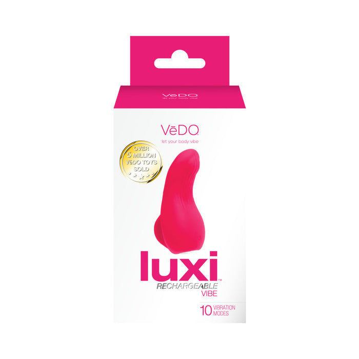 VeDO Luxi Rechargeable Clitoral Finger Vibe Pink