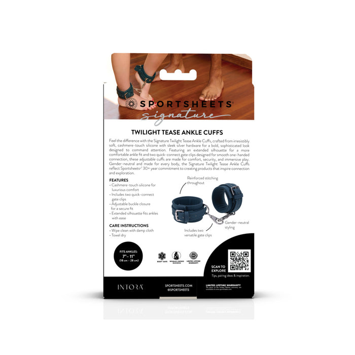 Sportsheets Signature Twilight Tease Ankle Cuffs
