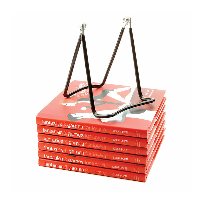 Book Easel Black 2-Wire Low