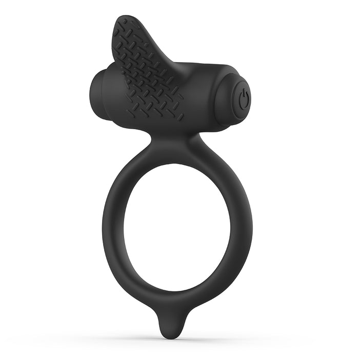 B Swish Bcharmed Basic Vibrating Cock Ring Black