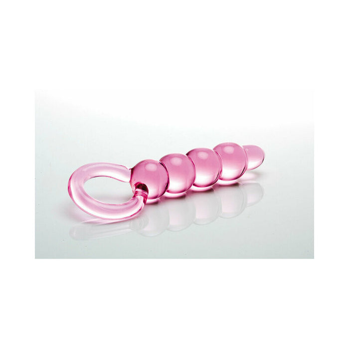 Sex Kitten Pink Glass String of Pearls