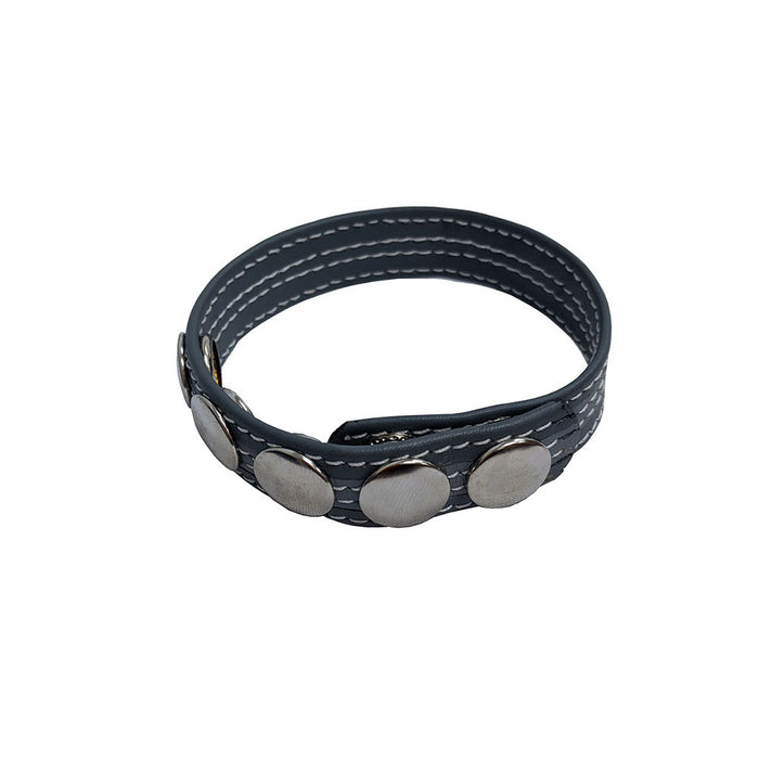Sex Kitten Leather 5-Snap Ring