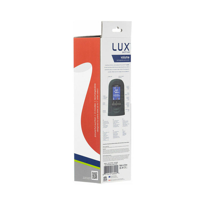 LUX Active Volume Rechargeable Penis Pump