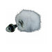 Crystal Delights Magnetic Bunny Tail Plug White