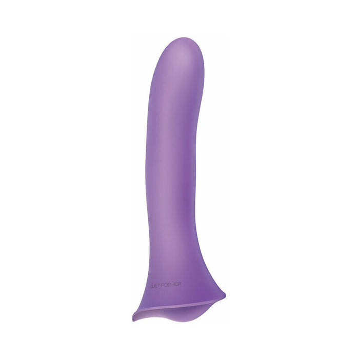 Wet For Her FUSION Large 5.7 in. Dildo Purple